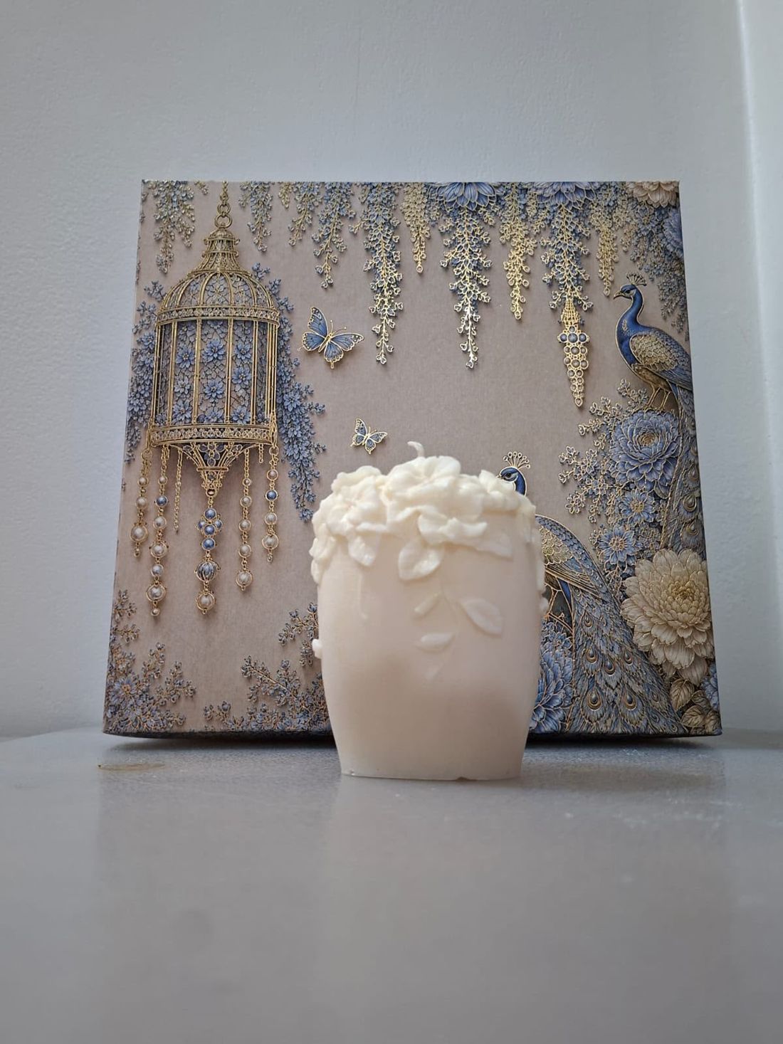 Ivory Floral Crown